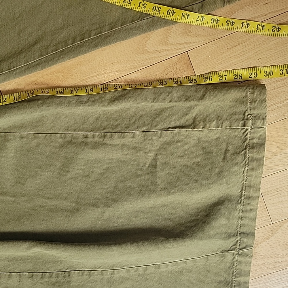 Free People We The Free Equinox Exaggerated Wide Leg Trouser In Olive - Picture 14 of 15